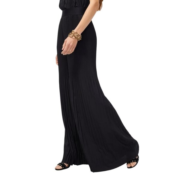 Chico's Black Label Release Pleat Flare Pant - M Reg NWT - Picture 5 of 11